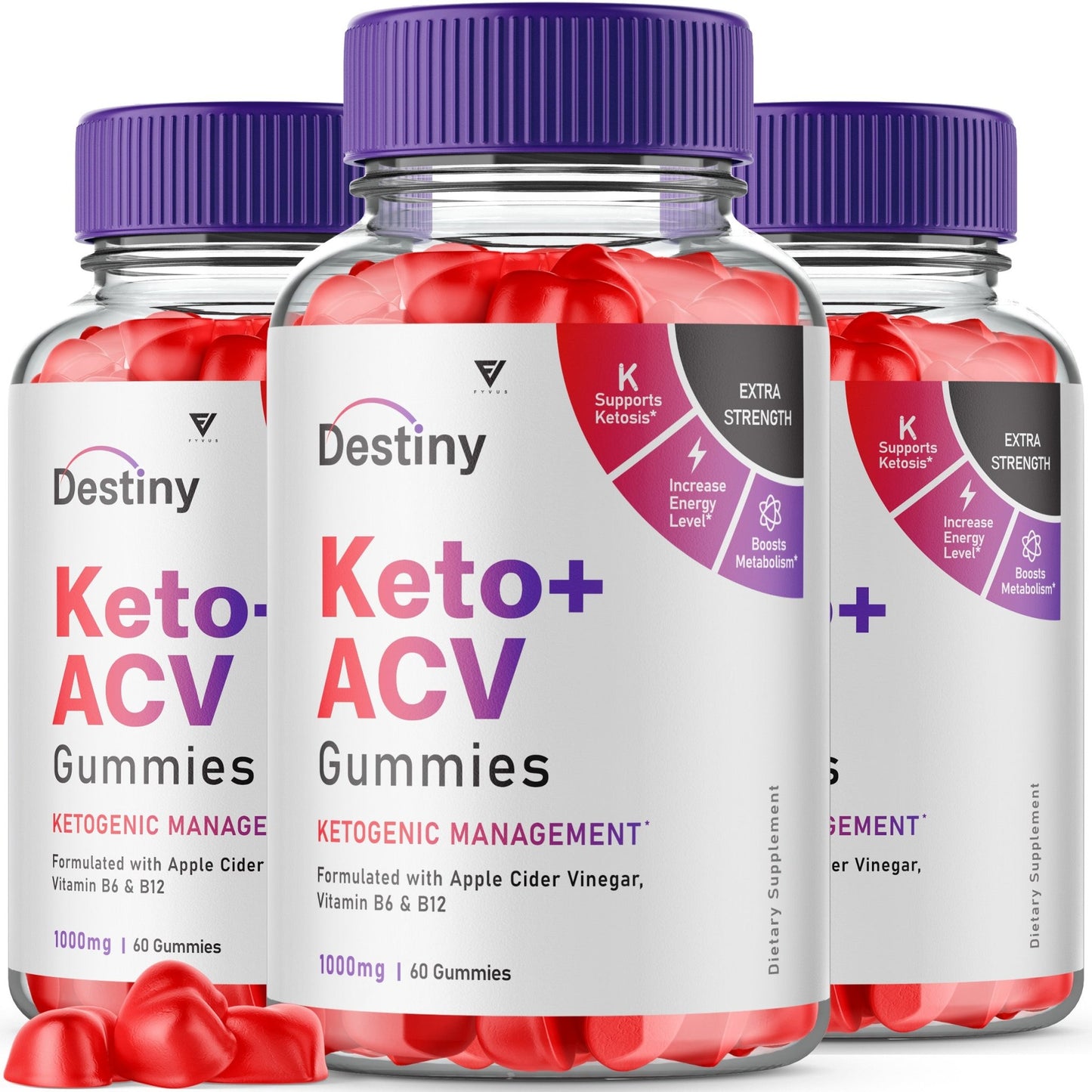 Destiny - Keto ACV Gummies - Vitamin Place