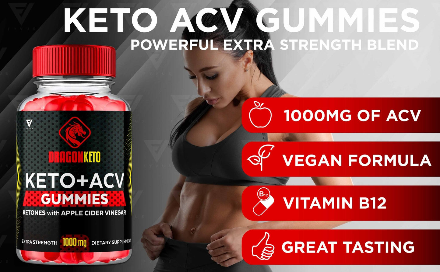 DragonKeto - Keto ACV Gummies - Vitamin Place