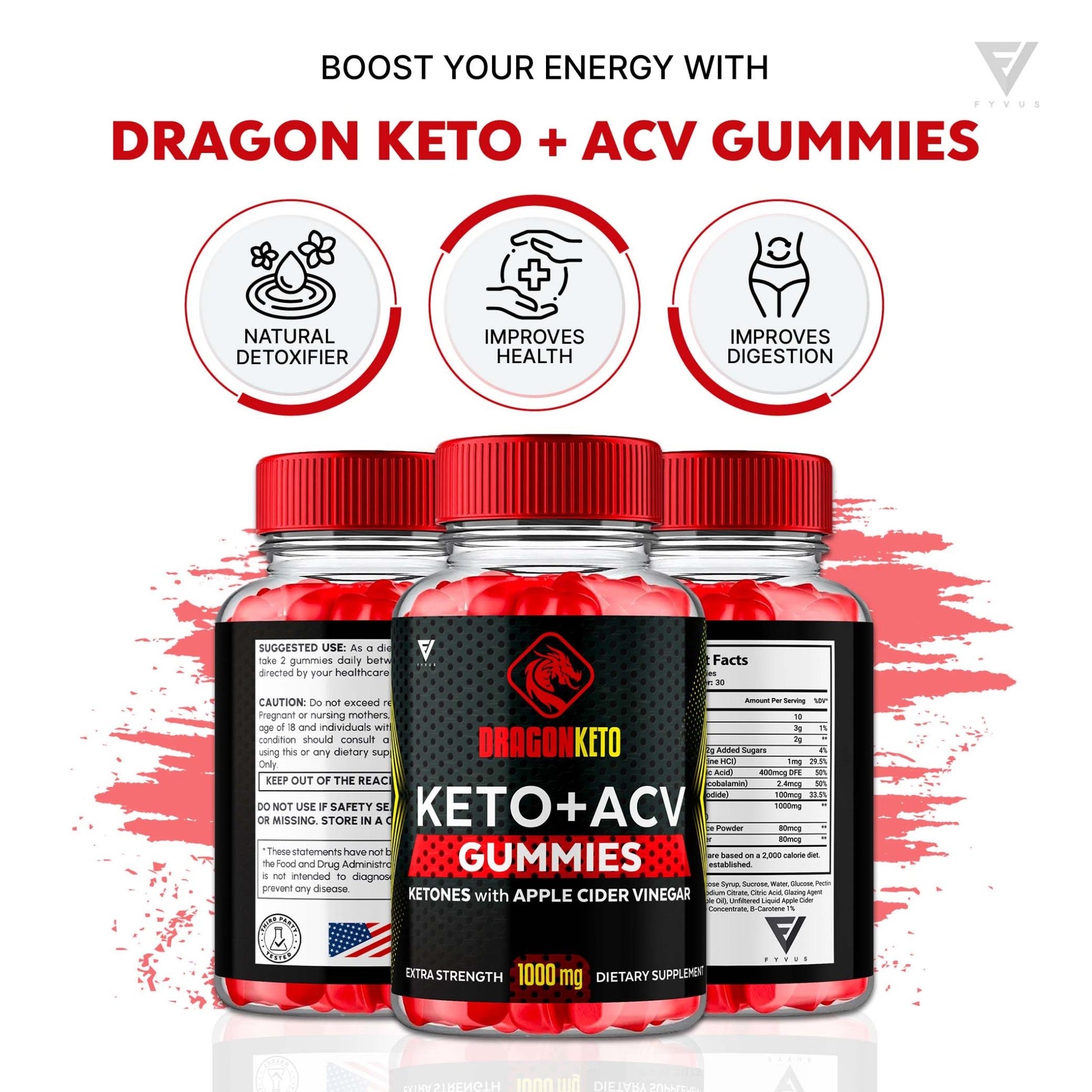 DragonKeto - Keto ACV Gummies - Vitamin Place