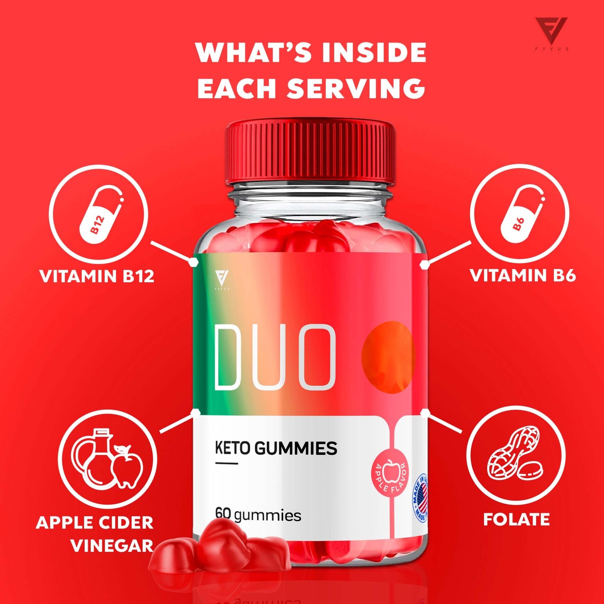 Duo - Keto ACV Gummies - Vitamin Place