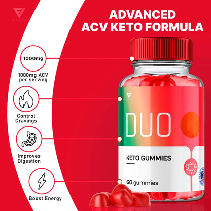 Duo - Keto ACV Gummies - Vitamin Place