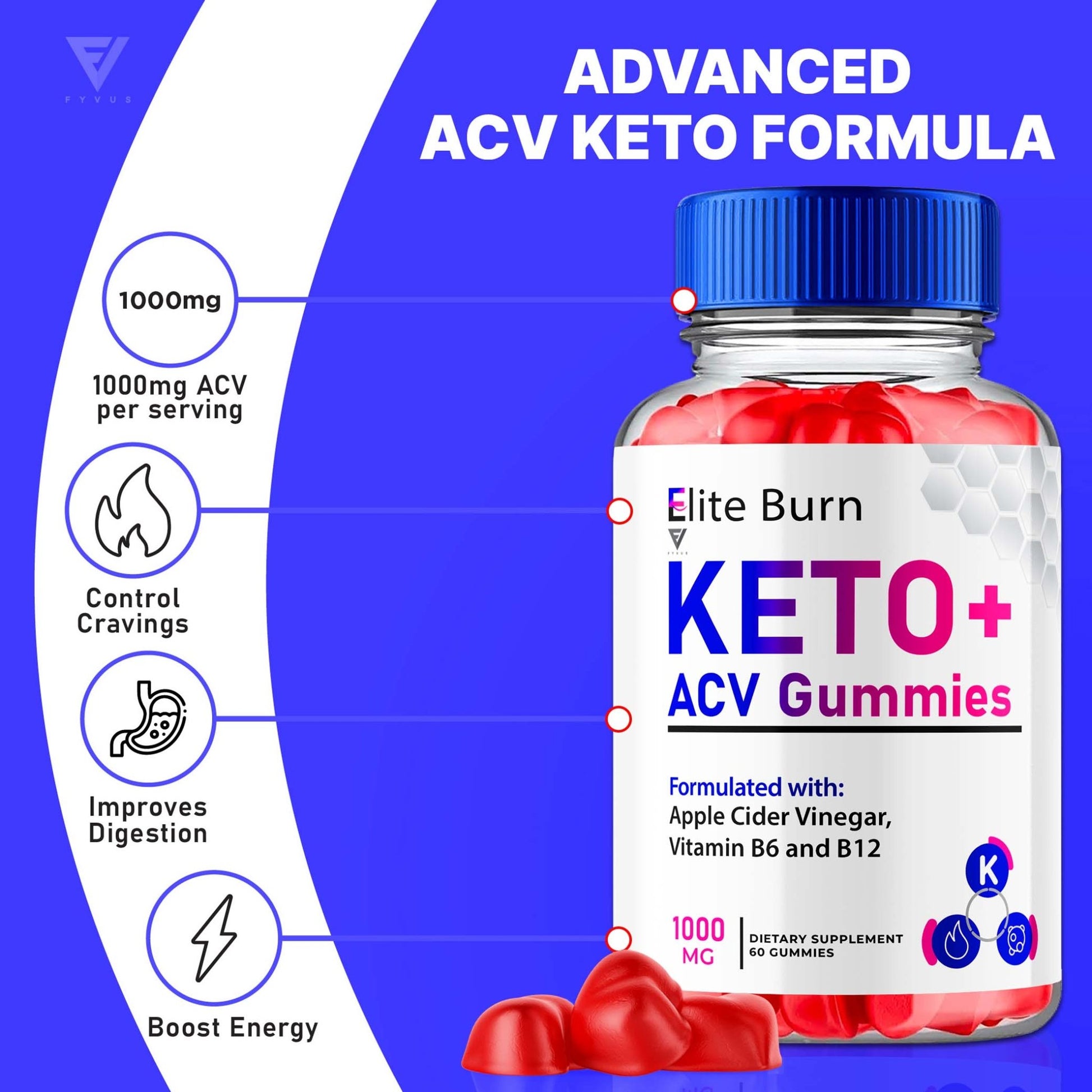 Elite Burn - Keto ACV Gummies - Vitamin Place