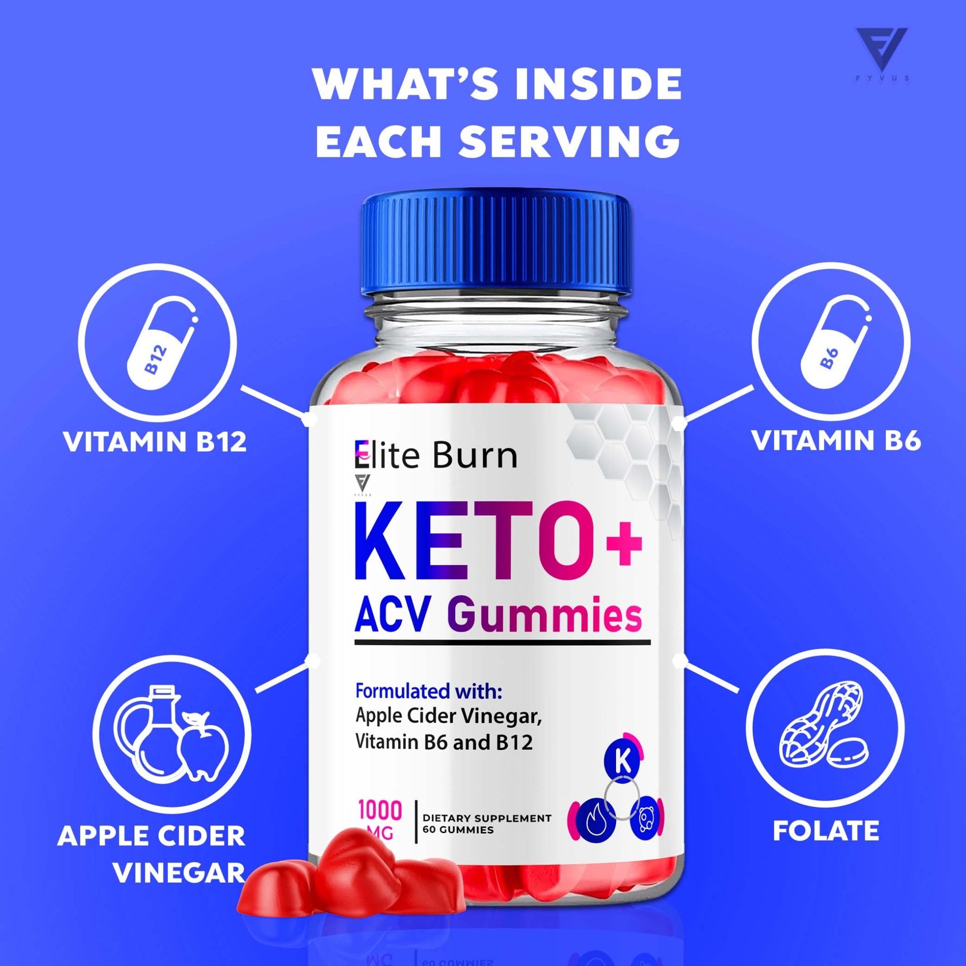 Elite Burn - Keto ACV Gummies - Vitamin Place