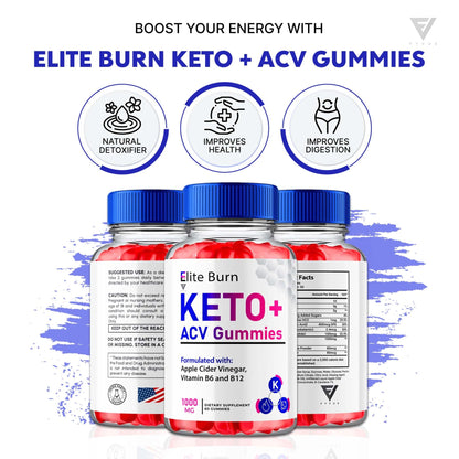 Elite Burn - Keto ACV Gummies - Vitamin Place