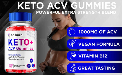 Elite Burn - Keto ACV Gummies - Vitamin Place