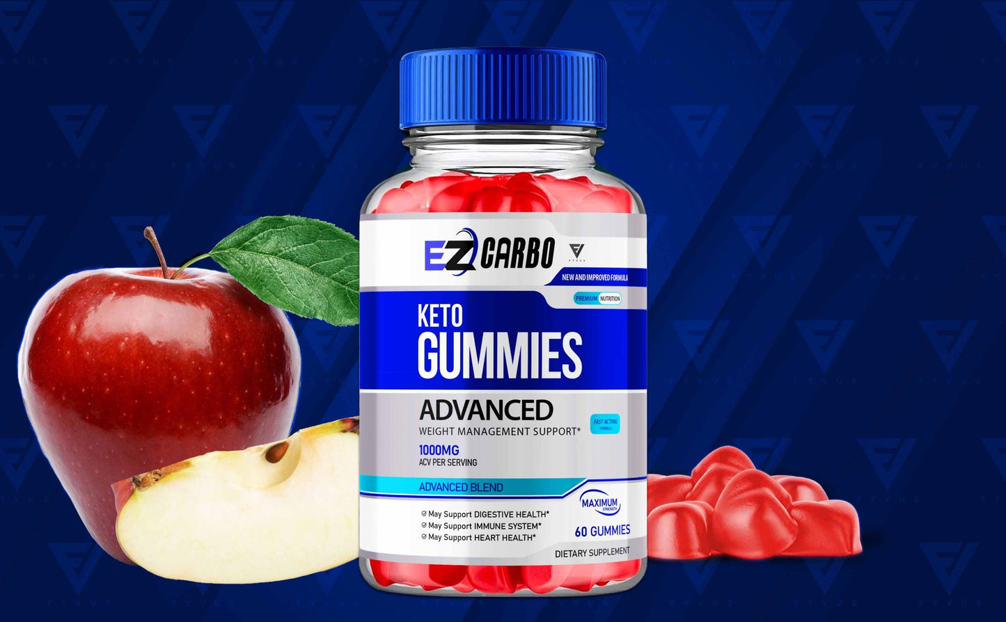 EZ Carbo - Keto ACV Gummies - Vitamin Place