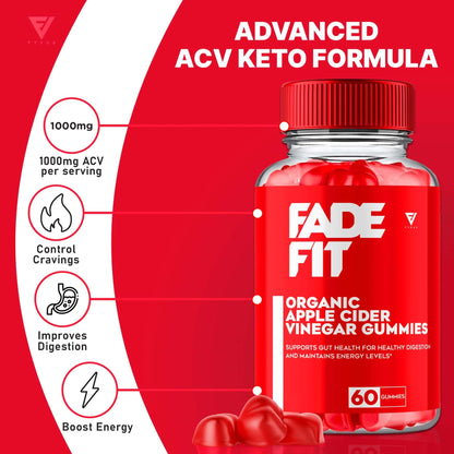 Fade Fit - Keto ACV Gummies - Vitamin Place