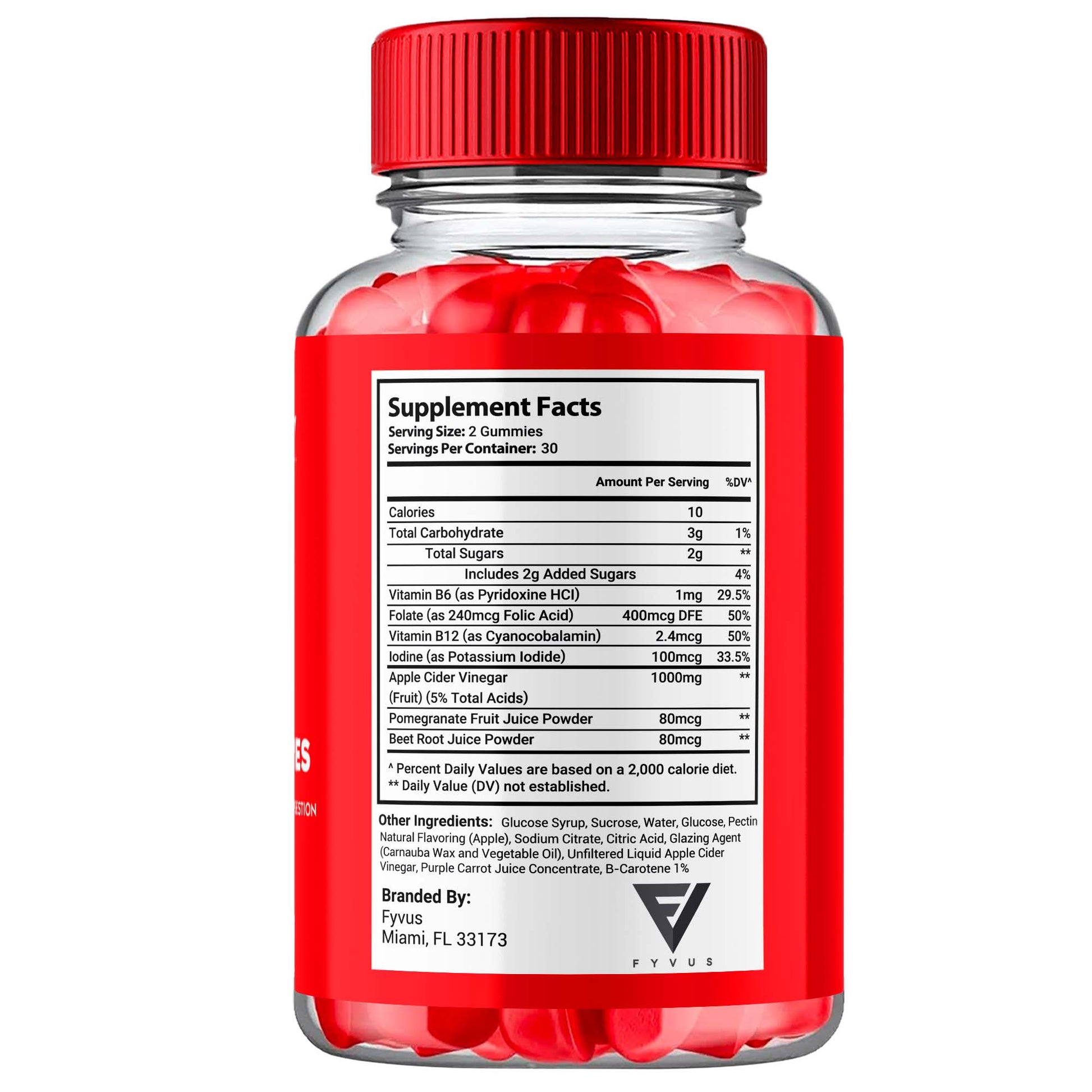 Fade Fit - Keto ACV Gummies - Vitamin Place