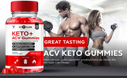 Fit Flare - Keto ACV Gummies - Vitamin Place