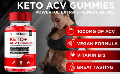 Fit Flare - Keto ACV Gummies - Vitamin Place