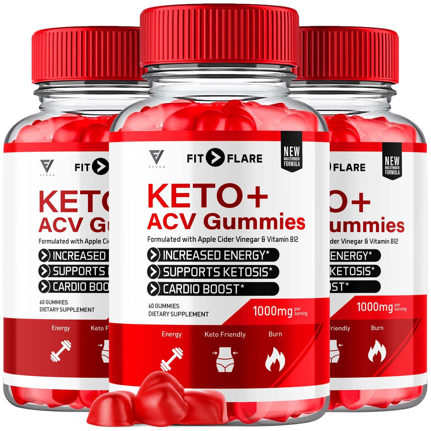 Fit Flare - Keto ACV Gummies - Vitamin Place