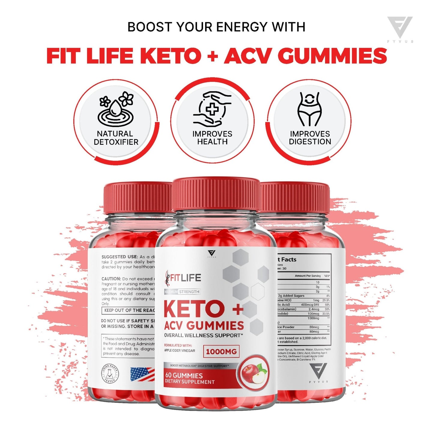 FitLife Keto ACV Gummies - Vitamin Place