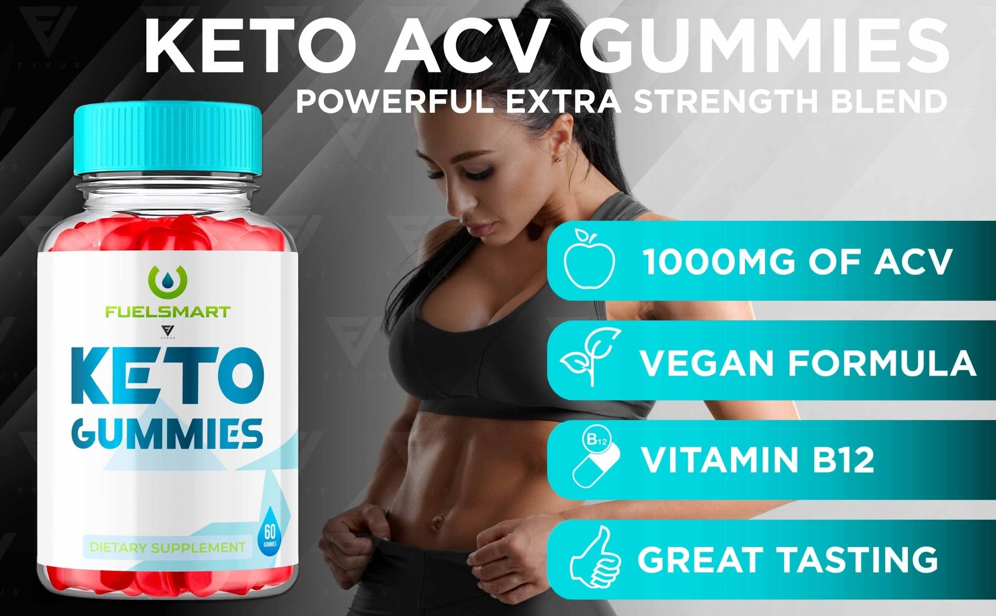 Fuelsmart - Keto ACV Gummies - Vitamin Place