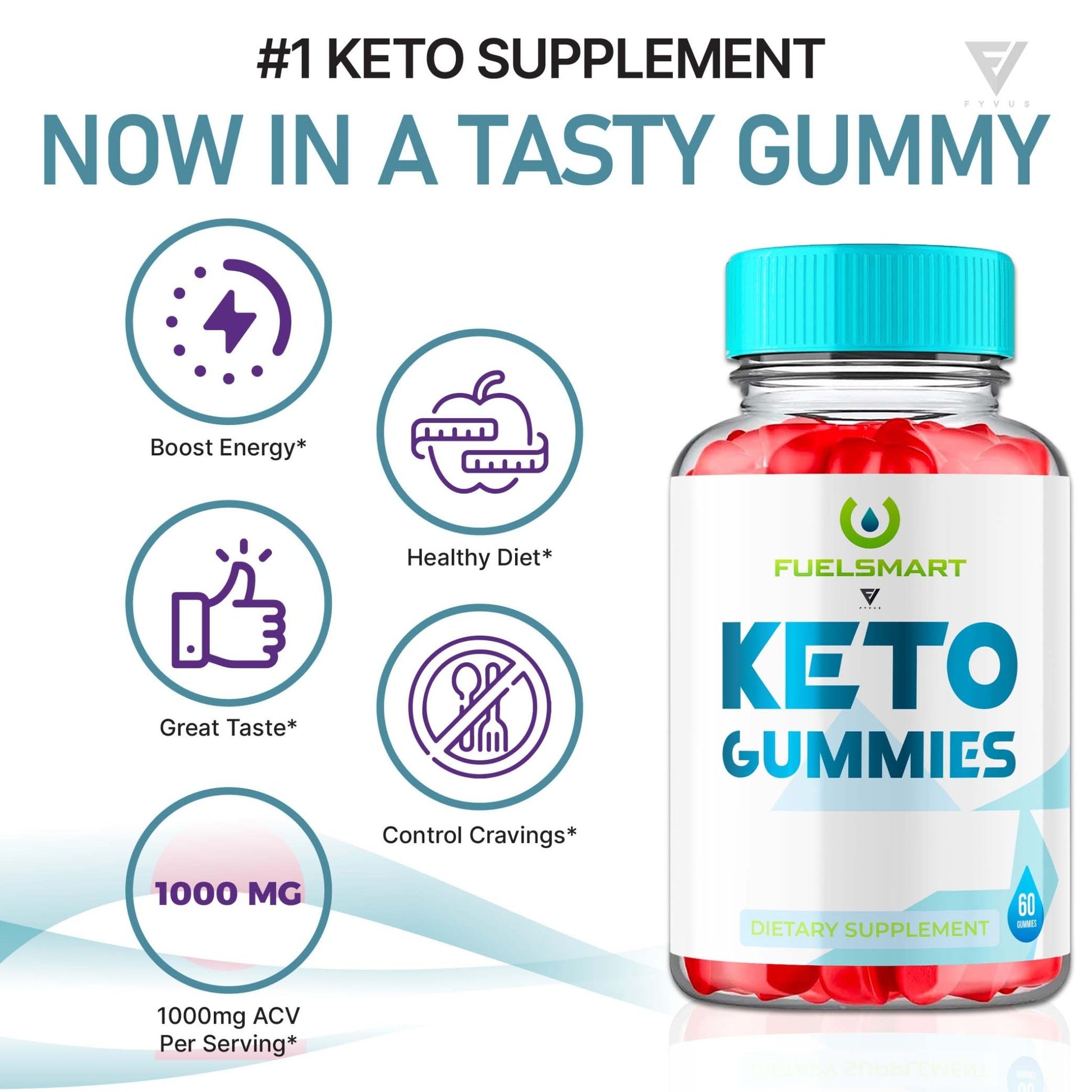 Fuelsmart - Keto ACV Gummies - Vitamin Place