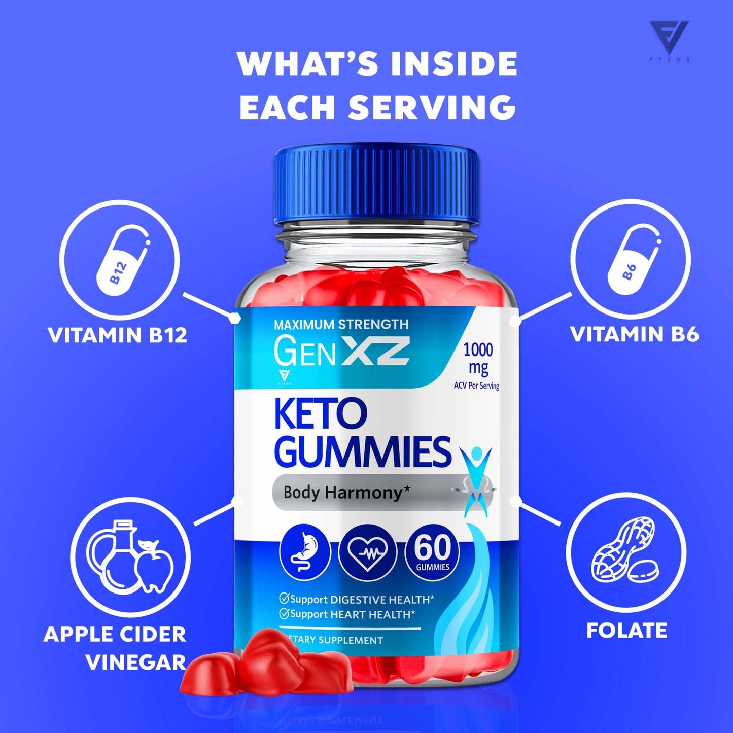 GenXZ - Keto ACV Gummies - Vitamin Place