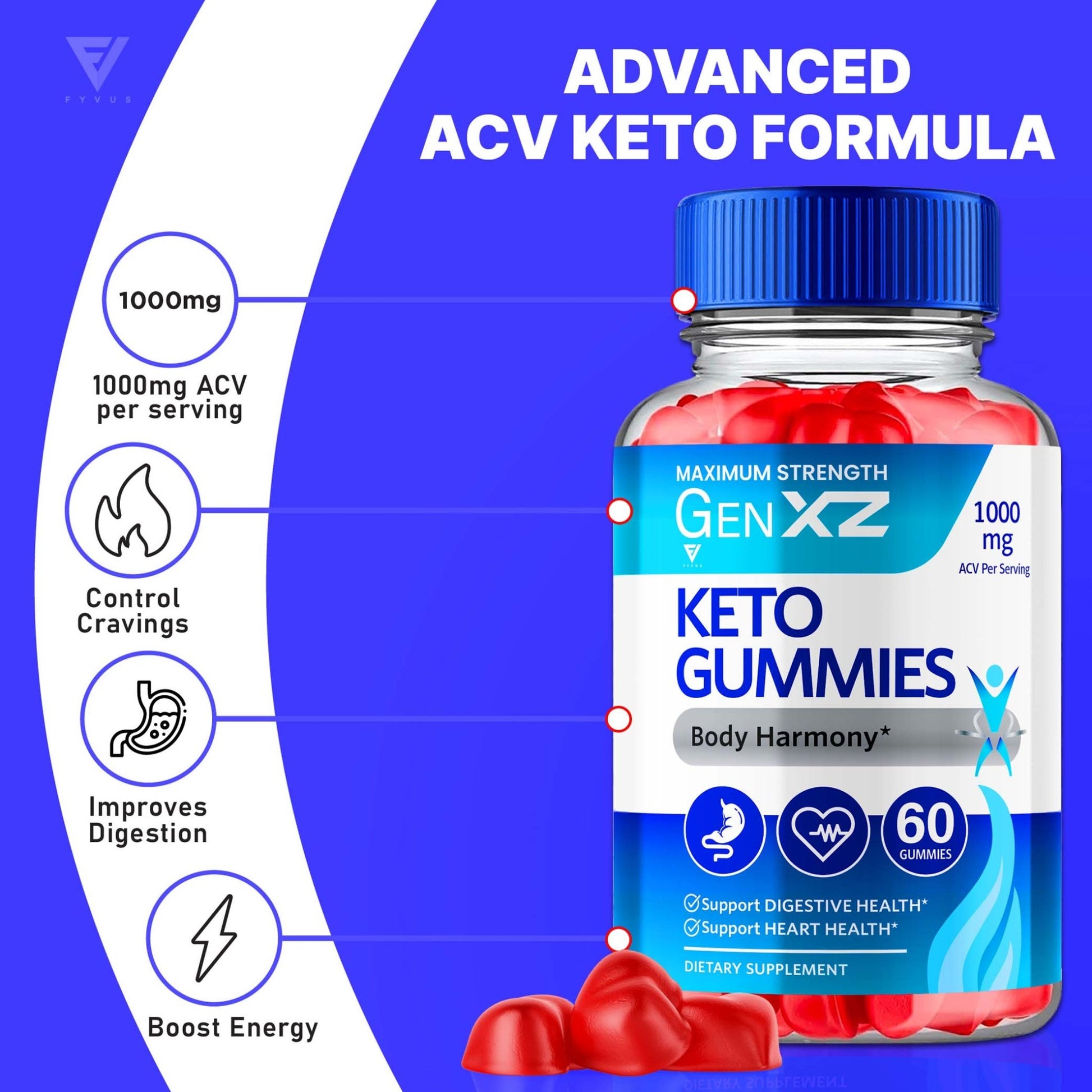 GenXZ - Keto ACV Gummies - Vitamin Place