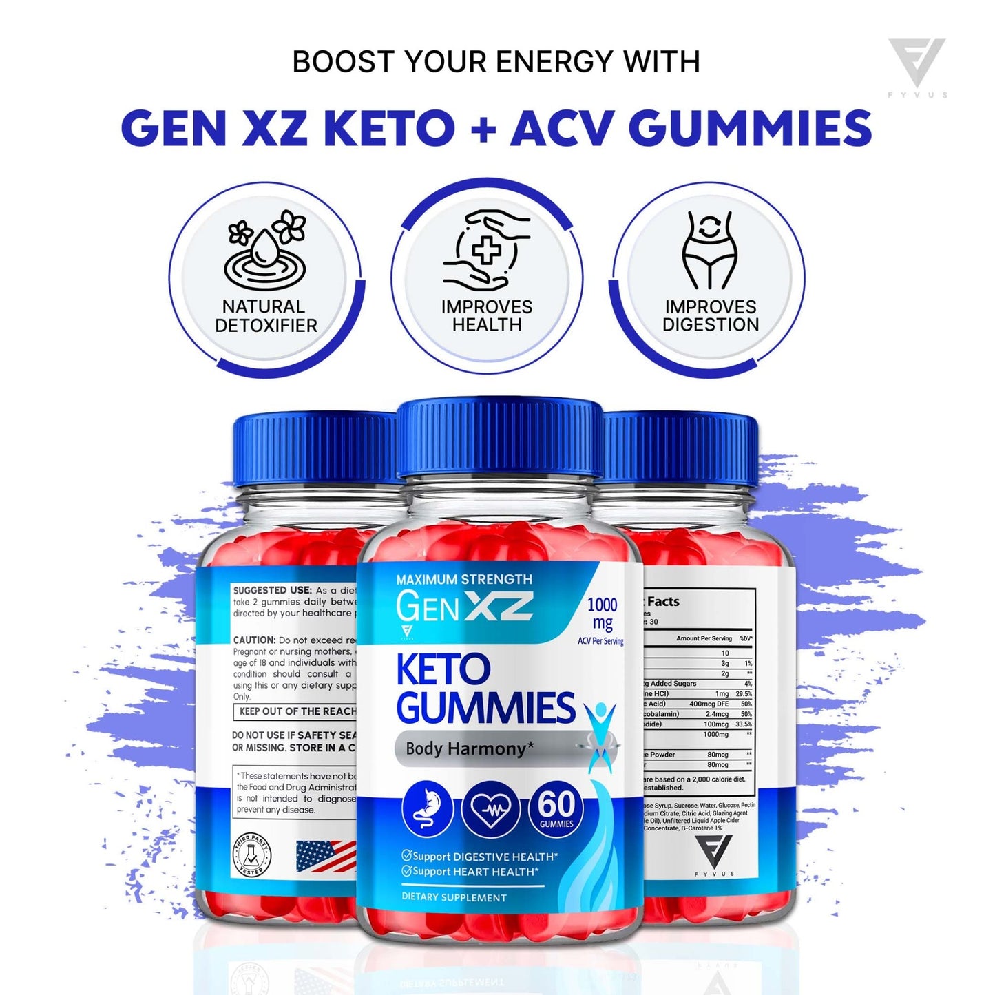 GenXZ - Keto ACV Gummies - Vitamin Place