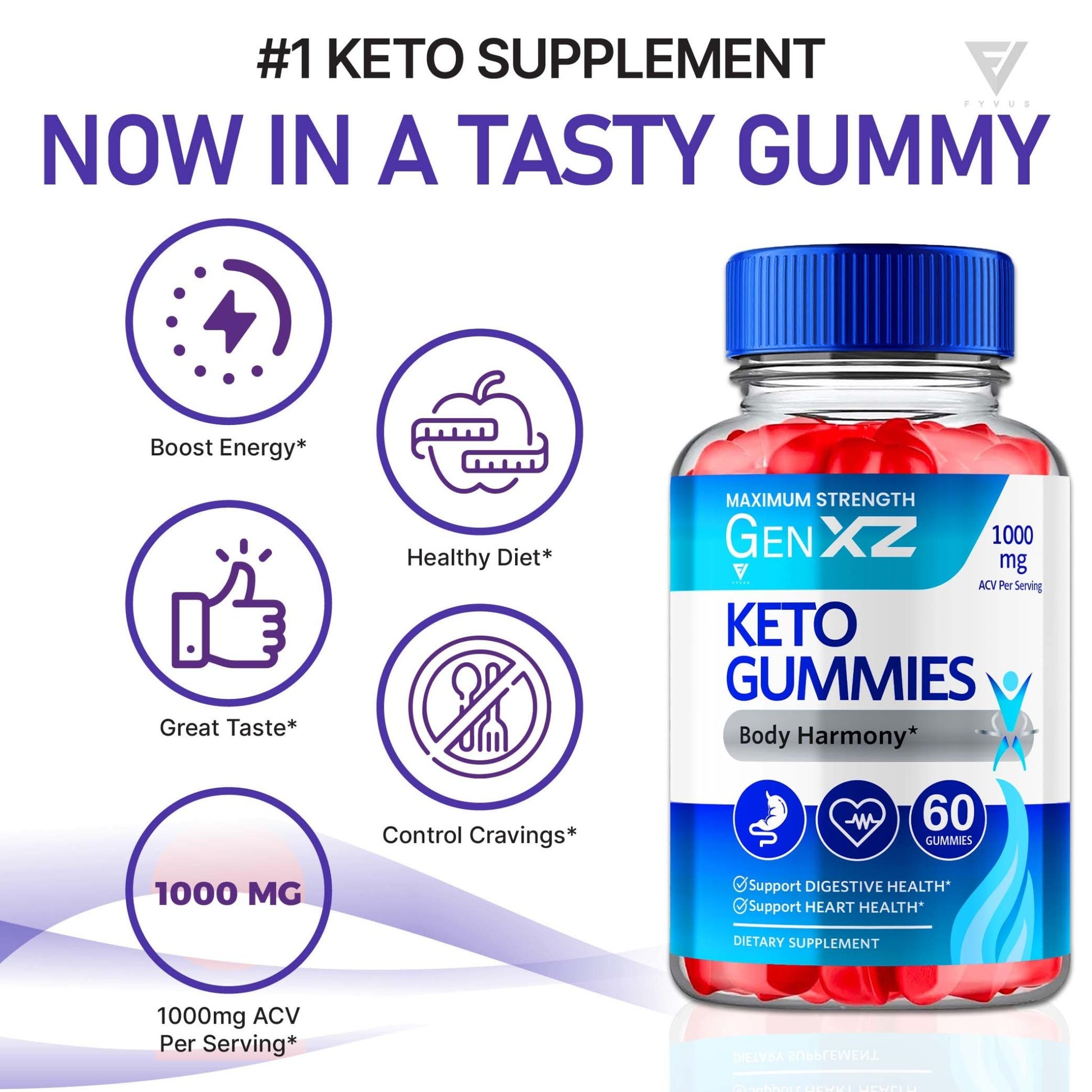 GenXZ - Keto ACV Gummies - Vitamin Place