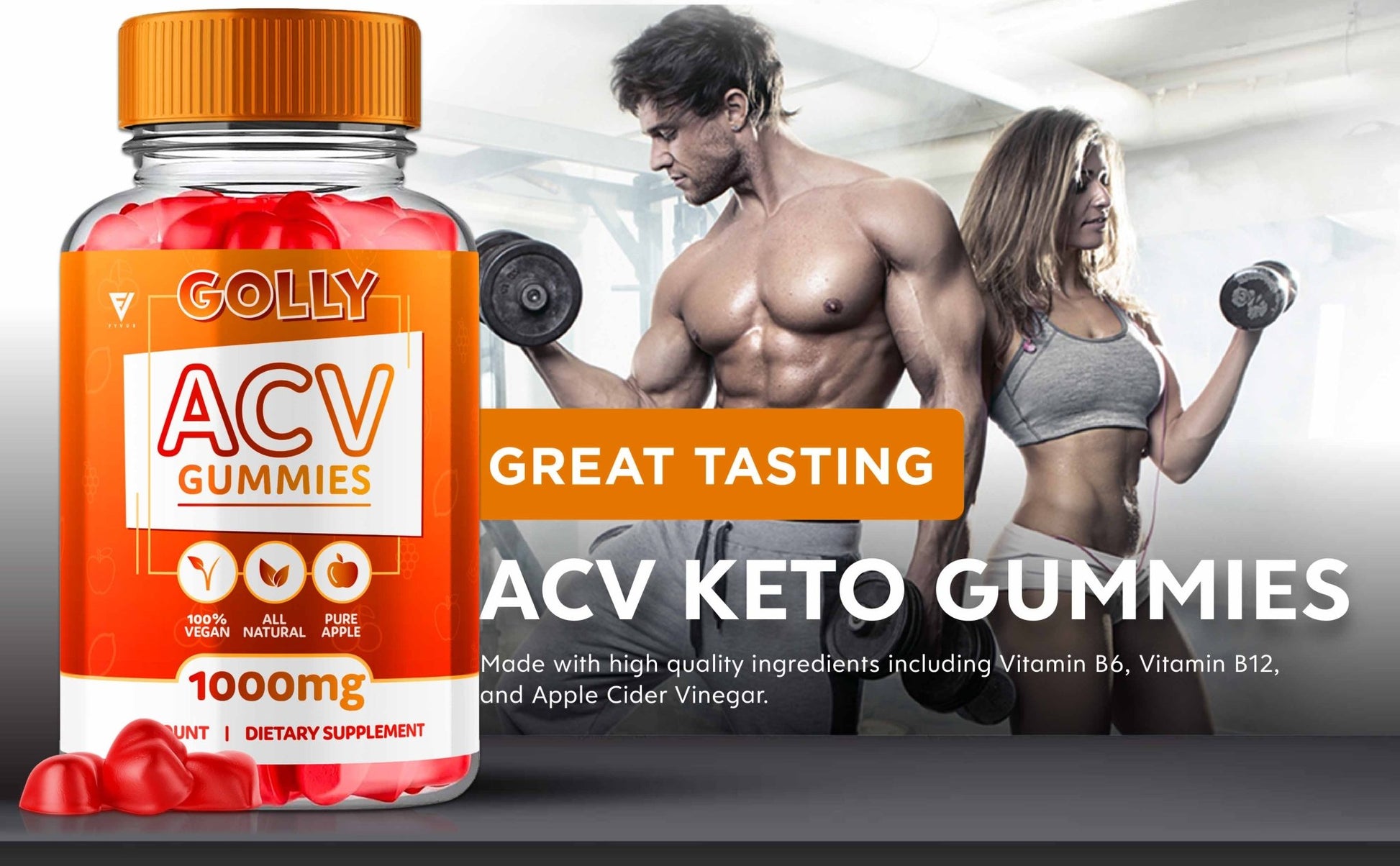 Golly - Keto ACV Gummies - Vitamin Place