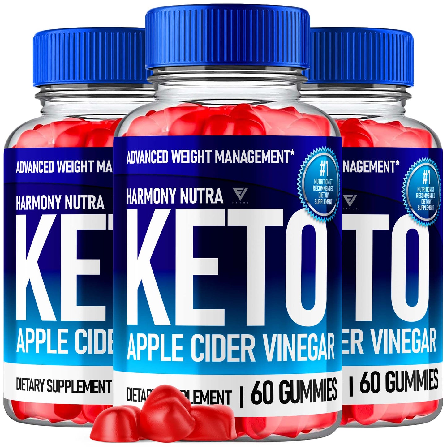 Harmony Nutra - Keto ACV Gummies - Vitamin Place