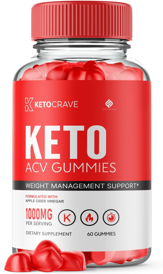 Keto Crave - Keto ACV Gummies - Vitamin Place