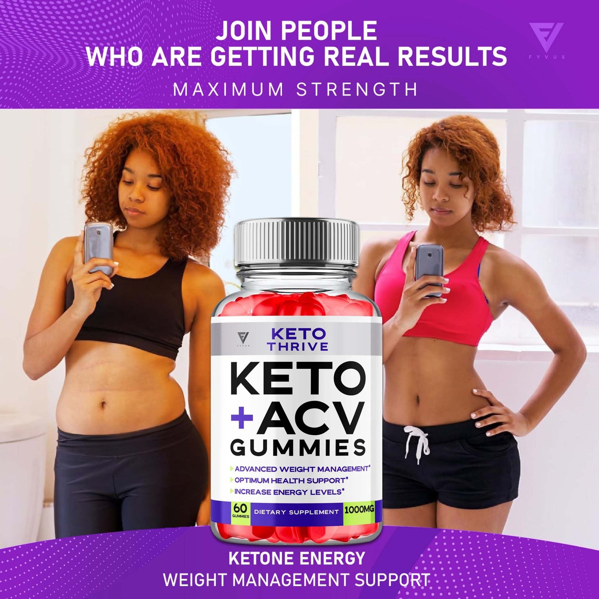 Keto Thrive - Keto ACV Gummies - Vitamin Place