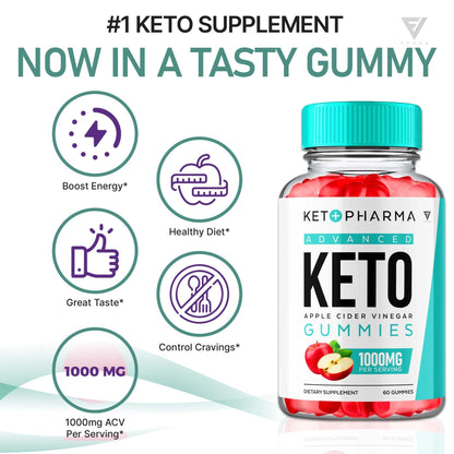 KetoPharma - Keto ACV Gummies - Vitamin Place