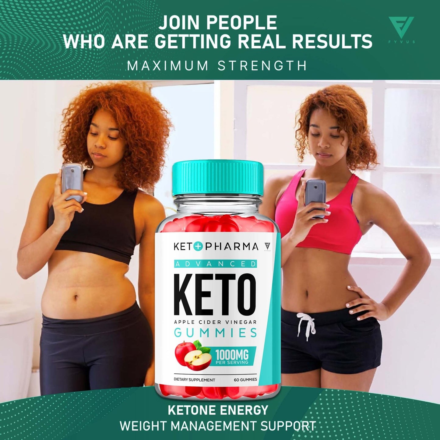 KetoPharma - Keto ACV Gummies - Vitamin Place