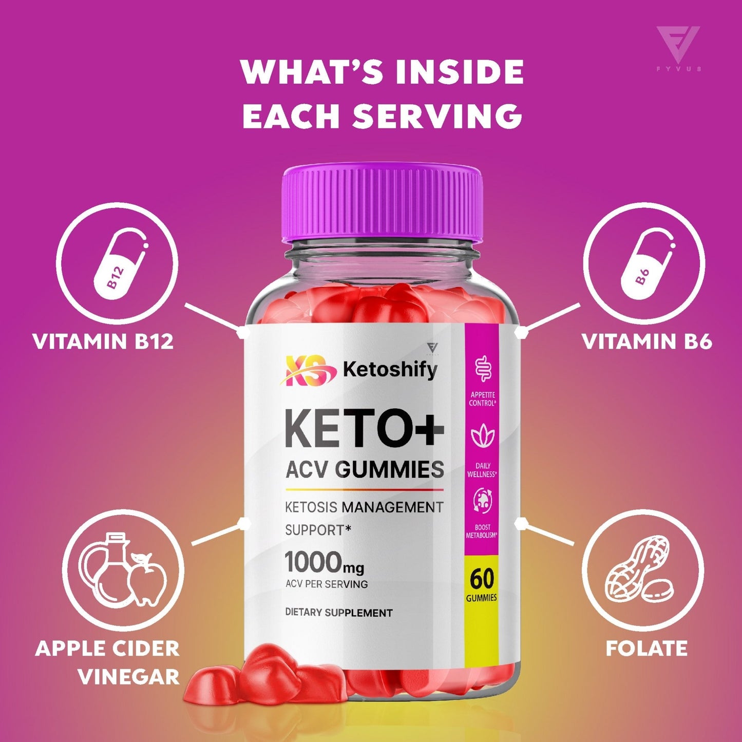 Ketoshify - Keto ACV Gummies - Vitamin Place