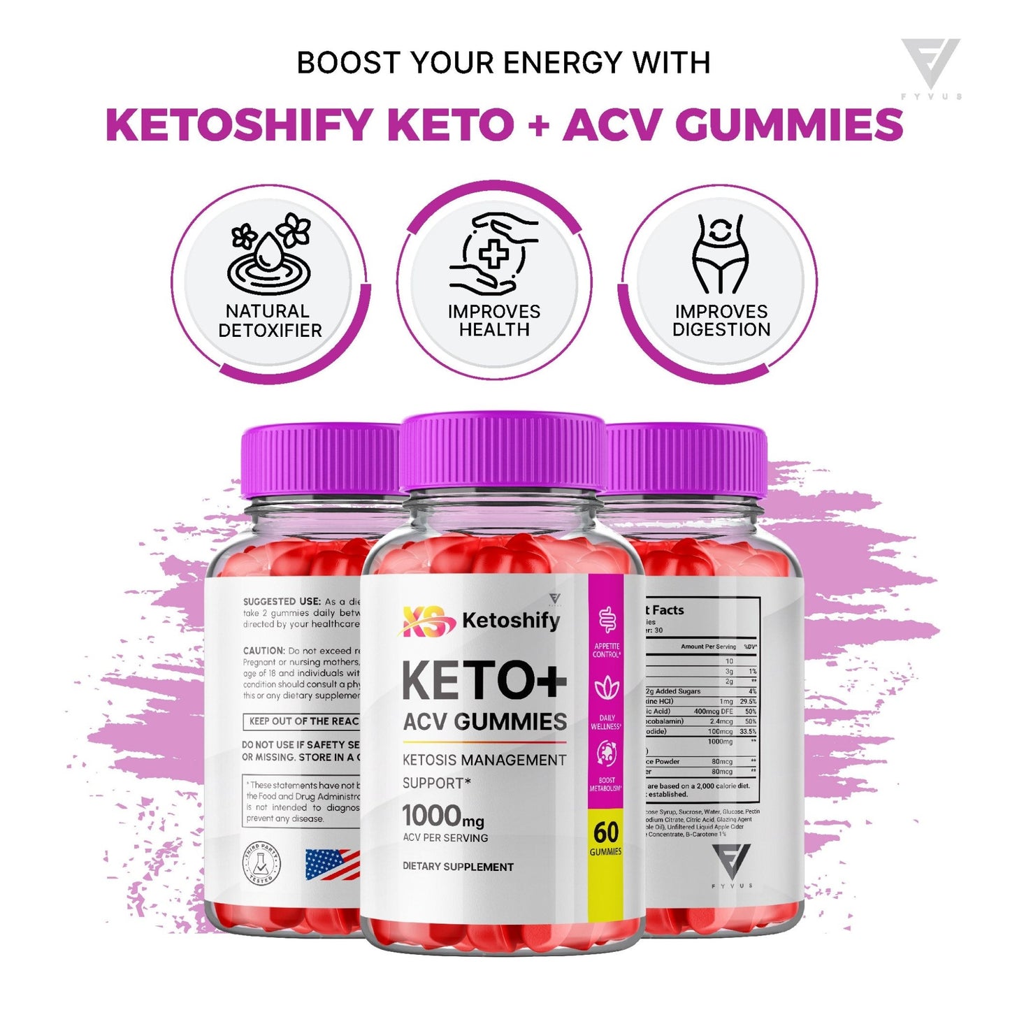 Ketoshify - Keto ACV Gummies - Vitamin Place