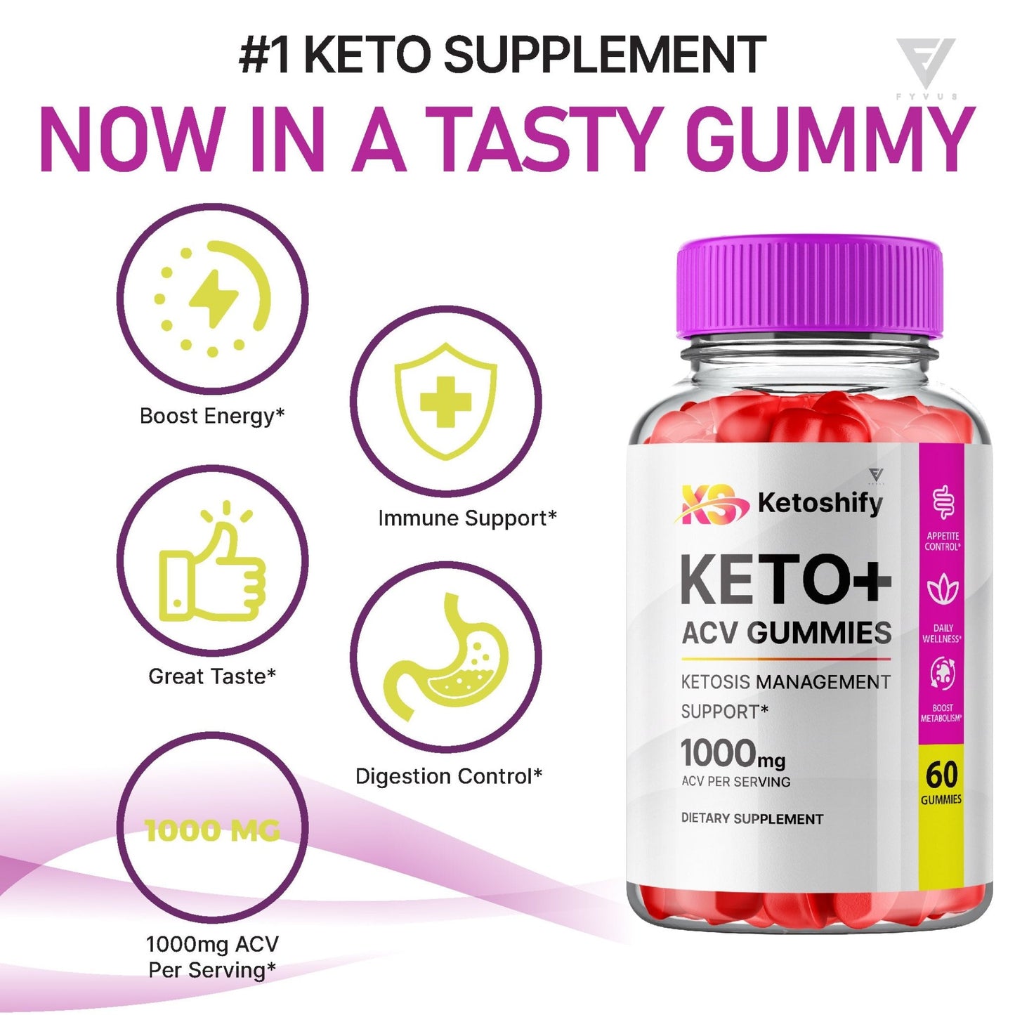 Ketoshify - Keto ACV Gummies - Vitamin Place