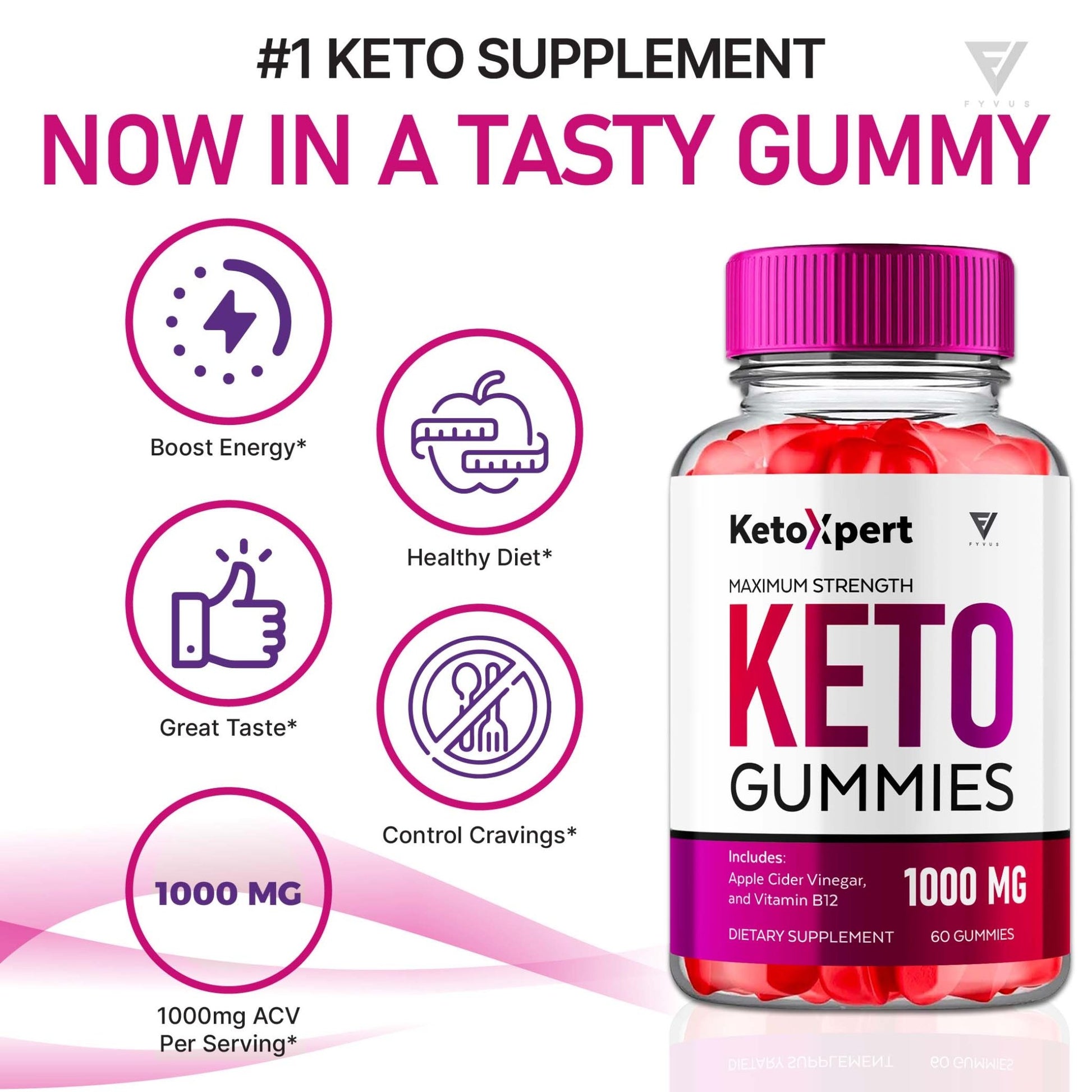 KetoXpert - Keto ACV Gummies - Vitamin Place