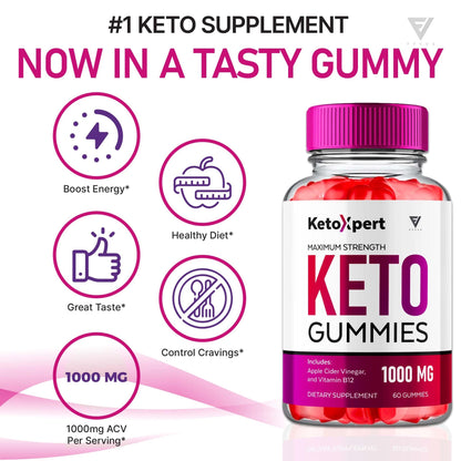 KetoXpert - Keto ACV Gummies - Vitamin Place