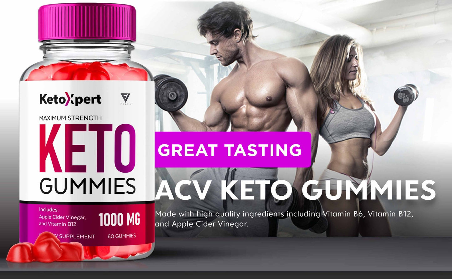 KetoXpert - Keto ACV Gummies - Vitamin Place