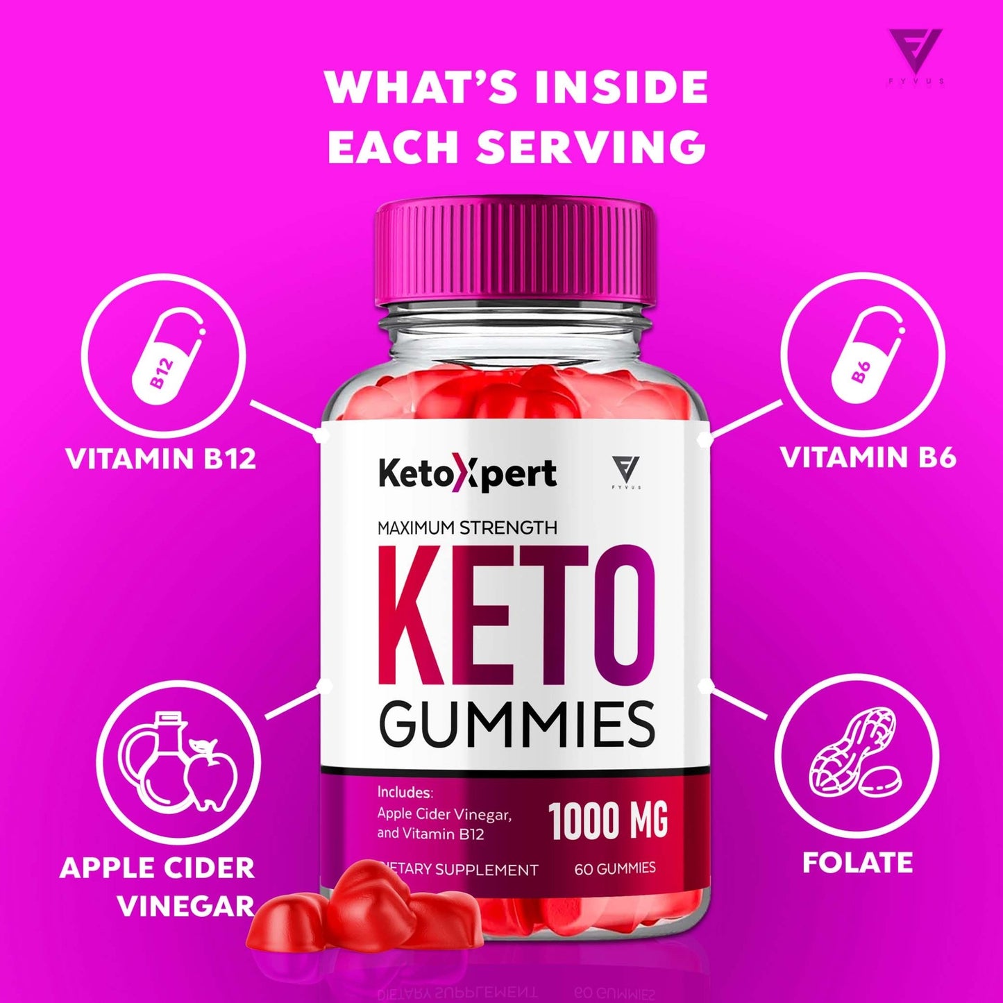 KetoXpert - Keto ACV Gummies - Vitamin Place