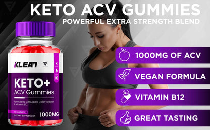 Klean - Keto ACV Gummies - Vitamin Place