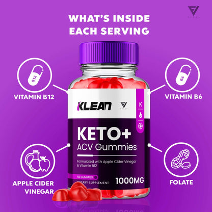 Klean - Keto ACV Gummies - Vitamin Place