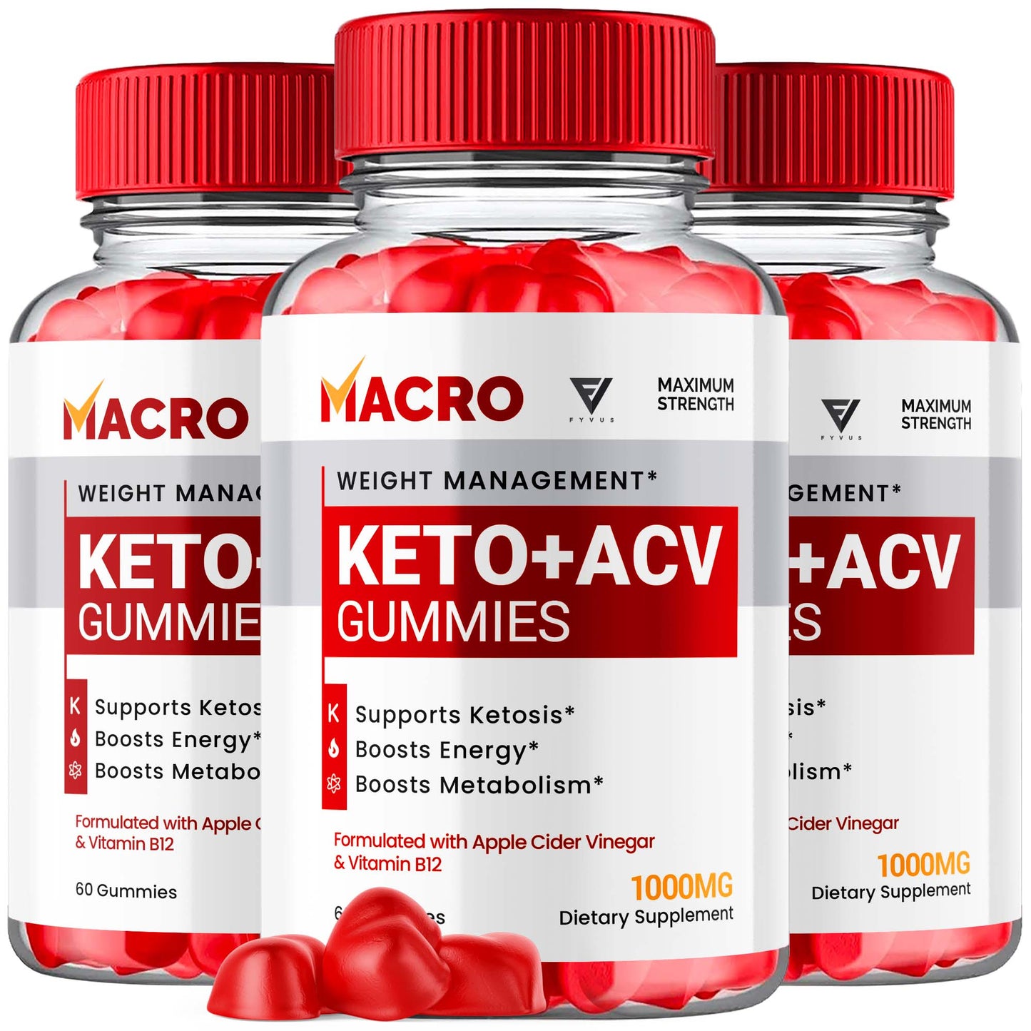 Macro - Keto ACV Gummies - Vitamin Place