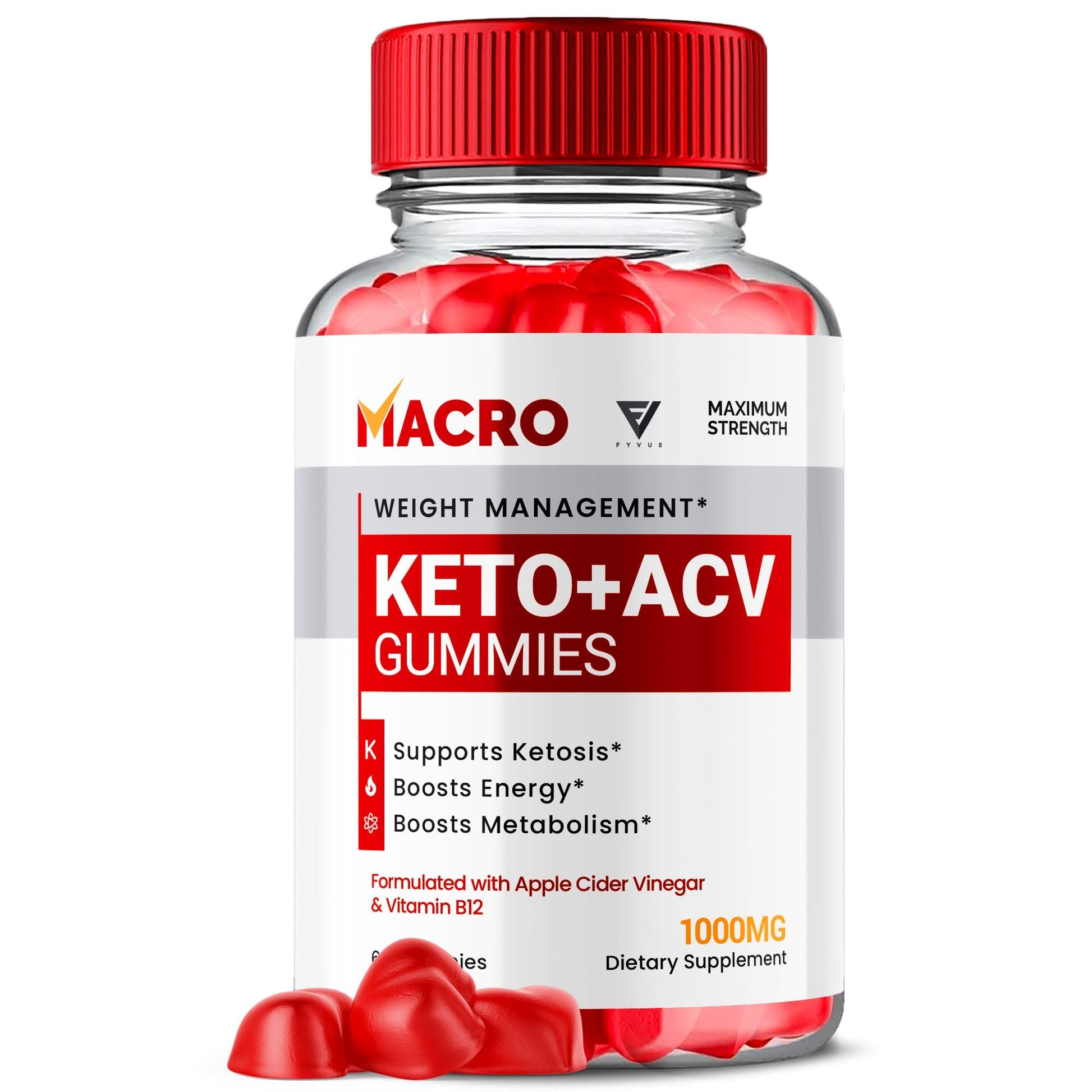 Macro - Keto ACV Gummies - Vitamin Place