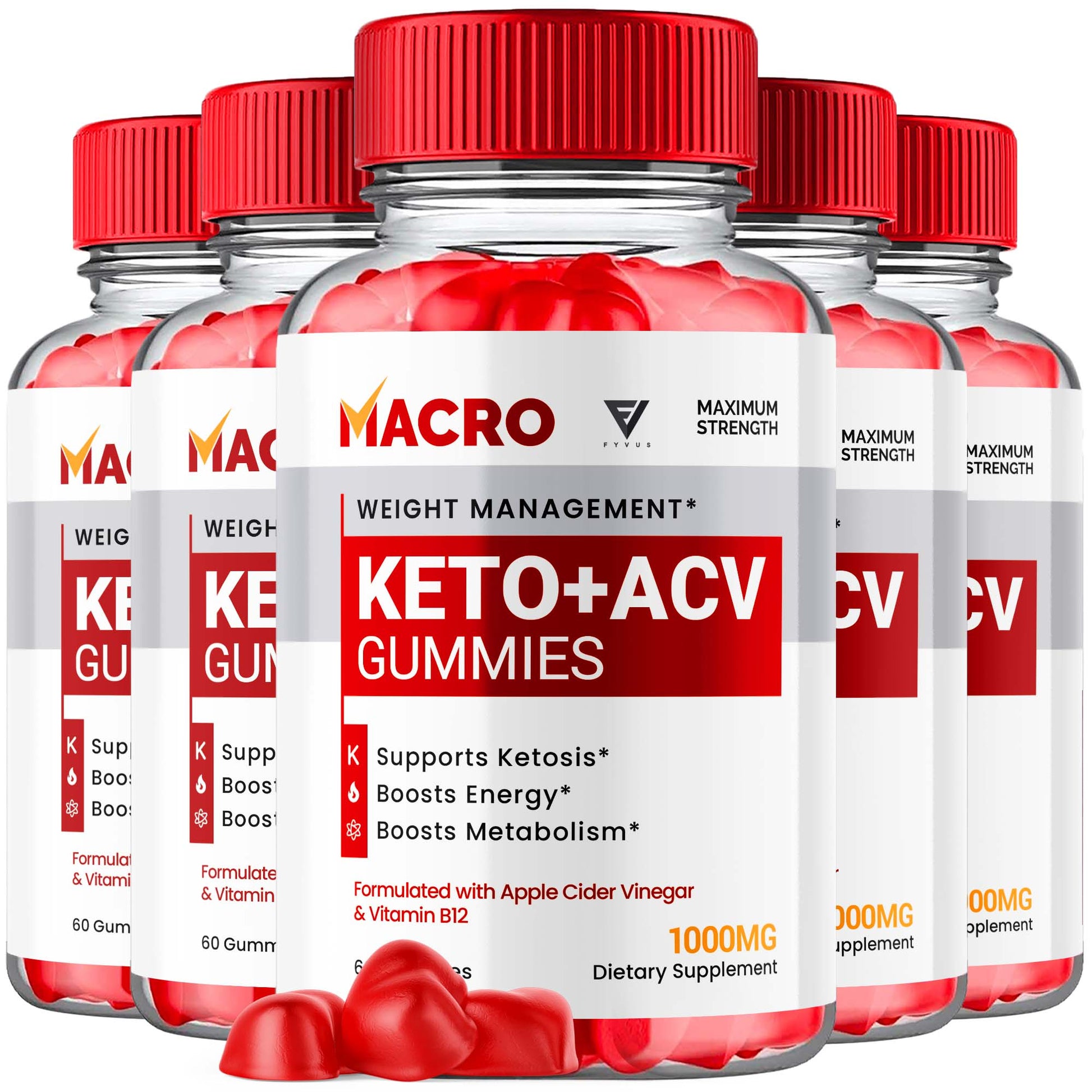 Macro - Keto ACV Gummies - Vitamin Place