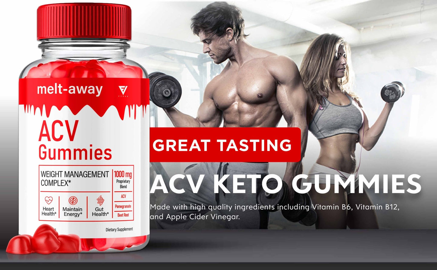 Melt-Away - Keto ACV Gummies - Vitamin Place