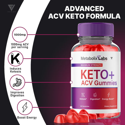 Metabolix Labs Keto ACV Gummies - Vitamin Place