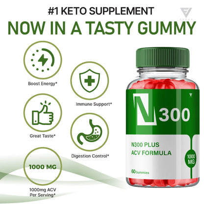 N300 Plus - Keto ACV Gummies - Vitamin Place