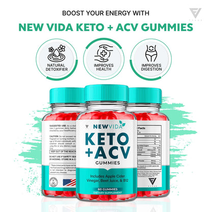 NewVida - Keto ACV Gummies - Vitamin Place