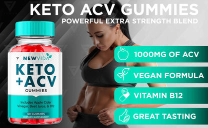 NewVida - Keto ACV Gummies - Vitamin Place