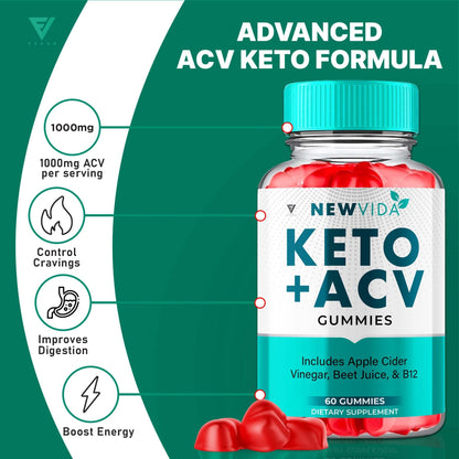 NewVida - Keto ACV Gummies - Vitamin Place