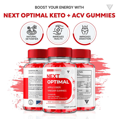 Next Optimal - Keto ACV Gummies - Vitamin Place