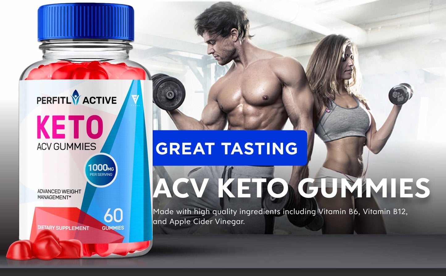 Perfitly Active - Keto ACV Gummies - Vitamin Place