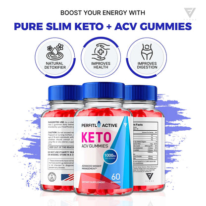 Perfitly Active - Keto ACV Gummies - Vitamin Place