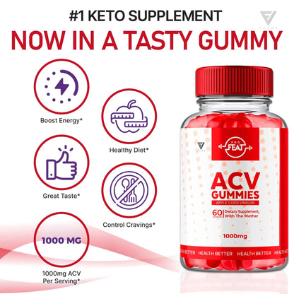 Pro Feat - Keto ACV Gummies - Vitamin Place